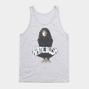 Vintage Kate Bush Fanart Design Tank Top